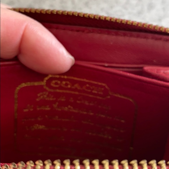 Sold ** Coach wallet - Picture 3 of 3